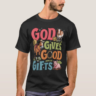 Camiseta Yee Haw Vbs 2025 Escola Bíblica de Férias Fazenda