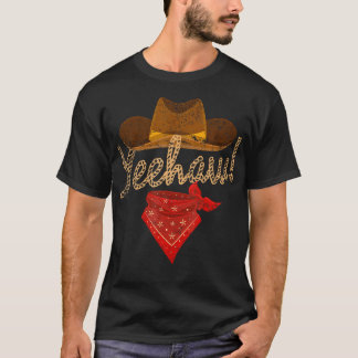 Camiseta Yeehaw Cowboy Cowgirl Western Country Howdy Southe