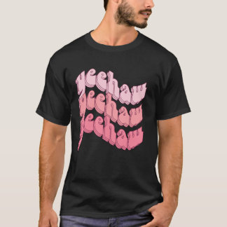Camiseta YeeHaw Pink Cowgirl