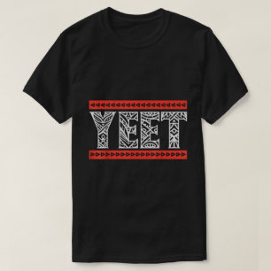 Camiseta Yeet Tribal Art   Meme Slang Design