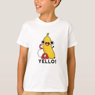 Camiseta Yello Funny Fruta Yellow Banana Pun