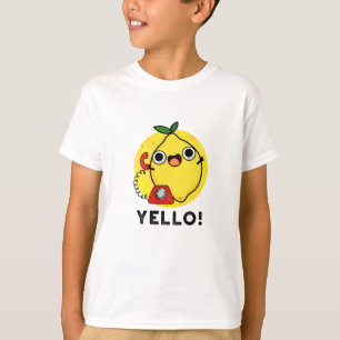 Camiseta Yello Funny Yellow Lemon Pun