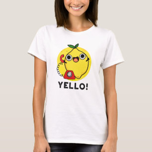 Camiseta Yello Funny Yellow Lemon Pun
