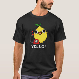 Camiseta Yello Funny Yellow Lemon Pun Dark BG