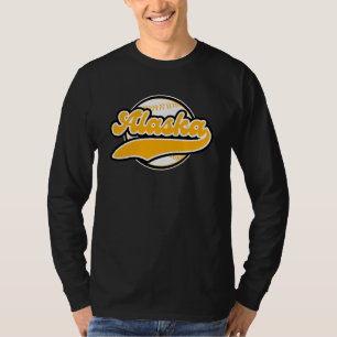 Camiseta Yellow Alaska College style National AK