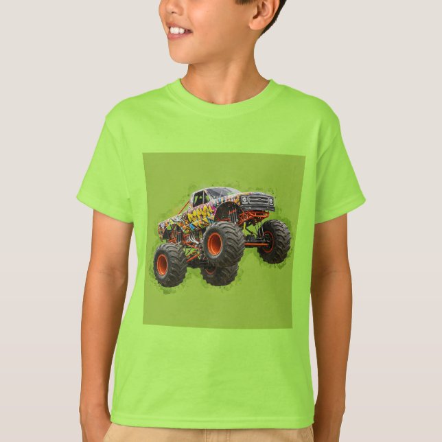 Camiseta Yellow Buggy, de Natasha Us (Frente)