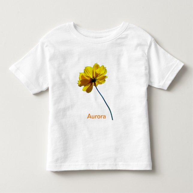 Camiseta Yellow Coreopsis Toddler (Frente)