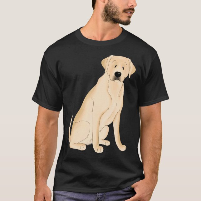 Camiseta Yellow Labrador Retriever (Frente)