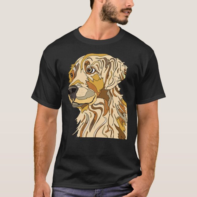 Camiseta Yellow Labrador Retriever 155 (Frente)