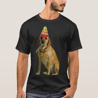 Camiseta Yellow Labrador Retriever Birthday