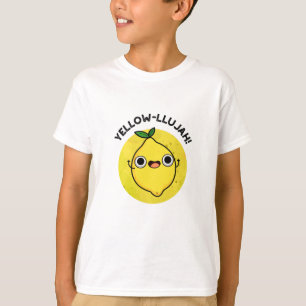 Camiseta Yellow Llujah Funny Lemon Pun