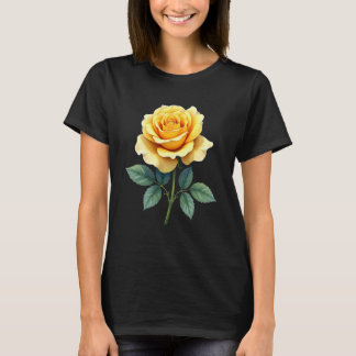Camiseta Yellow Rose Flower Gardening Gardener