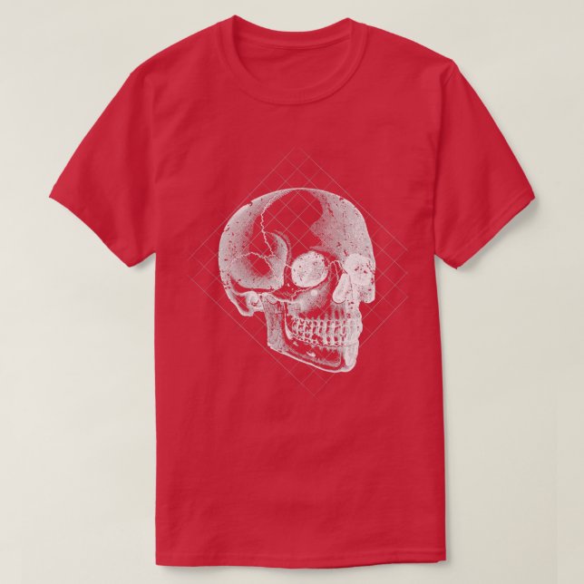 Camiseta Yellow Skull Skeleton 2 (Frente do Design)