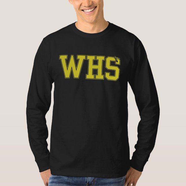 Camiseta Yellowjackets Wiskayok High School Simple Yellow C (Frente)