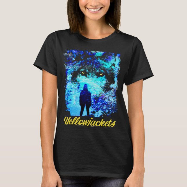 Camiseta Yellowjackets Wolf Eyes (Frente)