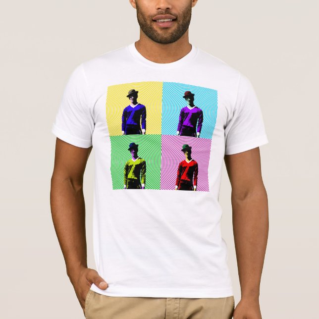 Camiseta Yellowman, Tealman, Greenman, Pinkman (Frente)