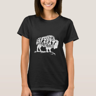 Camiseta Yellowstone AMERICAN SPIRIT NATIONAL PARK Funny Wy