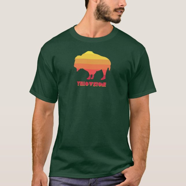 Camiseta Yellowstone Bison (Frente)