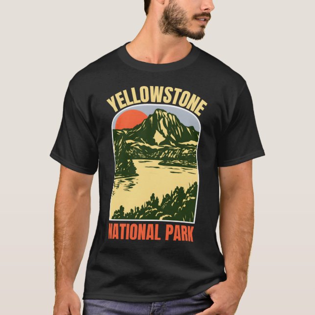 Camiseta Yellowstone � Espírito das Montanhas (Frente)