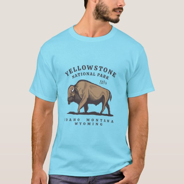 Camiseta Yellowstone National Park (Frente)