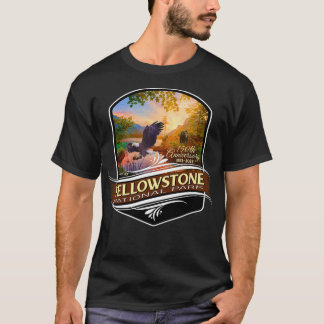Camiseta Yellowstone National Park 150º aniversário Commem