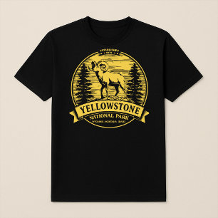 Camiseta Yellowstone National Park Bighorn Shea