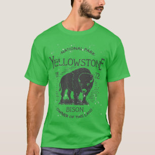 Camiseta Yellowstone National Park Bison Proprietário desta