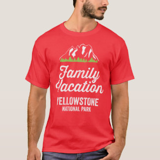 Camiseta Yellowstone National Park Family Vacation