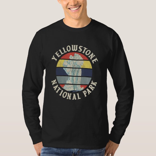 Camiseta Yellowstone National Park Geyser (Frente)