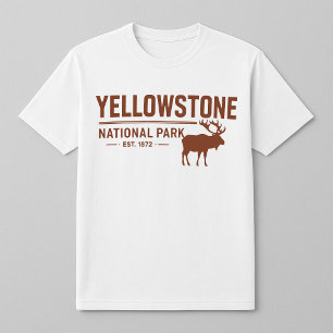 Camiseta Yellowstone National Park Moose T-Shirt