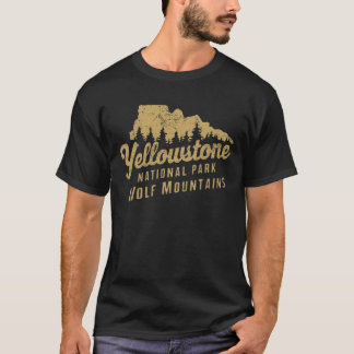 Camiseta Yellowstone National Park Mounties Vintage