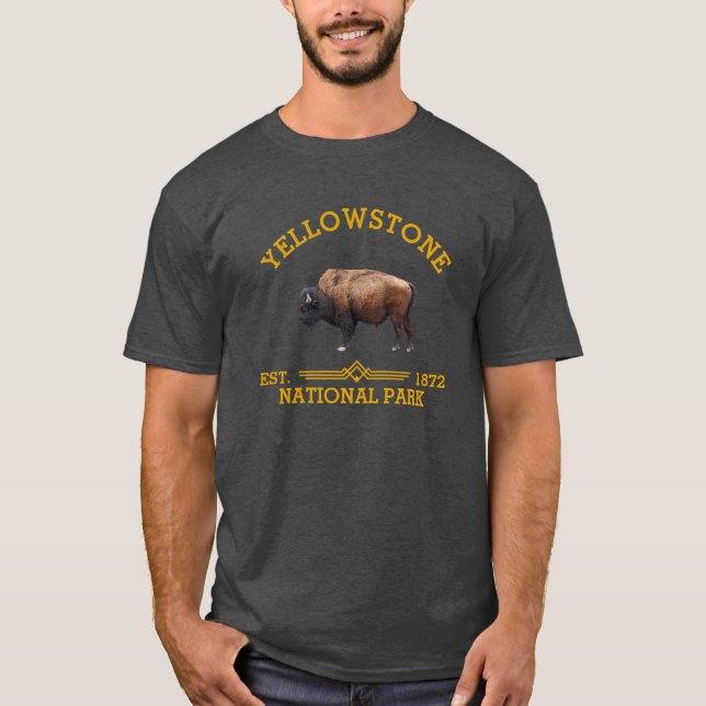 Camiseta Yellowstone National Park T-Shirt (Frente)