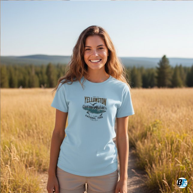 Camiseta Yellowstone National Park T-Shirt (Criador carregado)