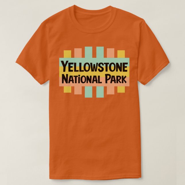 Camiseta Yellowstone National Park TShirt 8 (Frente do Design)