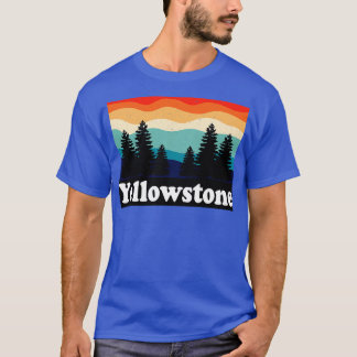 Camiseta Yellowstone National Park Wyoming Montana Idaho
