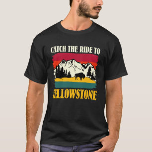 Camiseta Yellowstone PEGUE A CARONA PARA O Parque Nacional