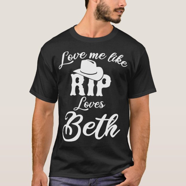 Camiseta Yellowstone Rip Beth (Frente)