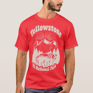 Camiseta Yellowstone US National Park Wyoming Montana Idaho