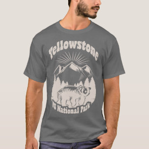 Camiseta Yellowstone US National Park Wyoming Montana Idaho