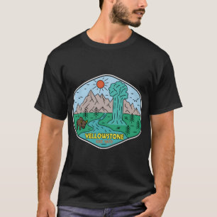 Camiseta Yellowstone -Vintage � Espírito de Aventura