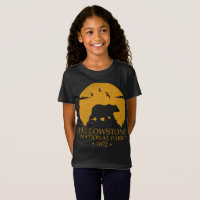 Yellowstone Vintage Retro Bear National Park