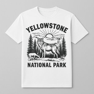 Camiseta Yellowstone Wolf e Lamb