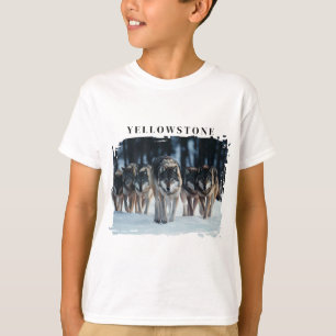 Camiseta Yellowstone Wolves Kids