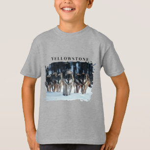 Camiseta Yellowstone Wolves Kids
