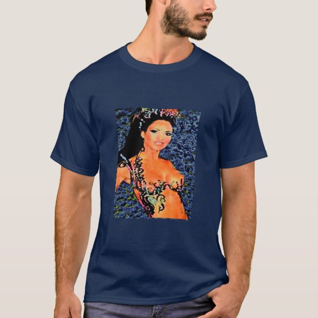 CAMISETA YEMAYA TELHADO (Frente)