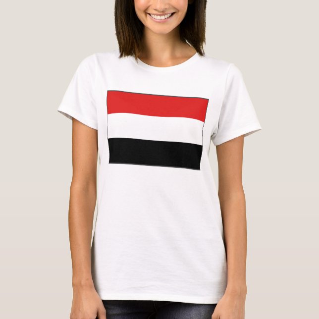 Camiseta Yemen Flag x Map T-Shirt (Frente)