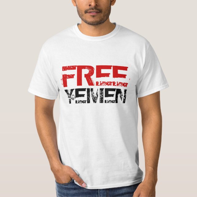 CAMISETA YEMEN LIVRE (Frente)