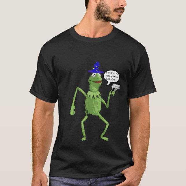 Camiseta Yer A Wizard Kermit (Frente)