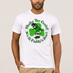 Camiseta YER Craic da agitação é dia de Paddys da rua