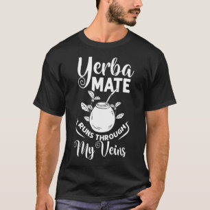 Camiseta Yerba Mate Beber Chá Argentina Deixa Pó Para A Taç